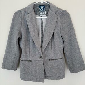 Zara Trafaluc knit sweatshirt like blazer